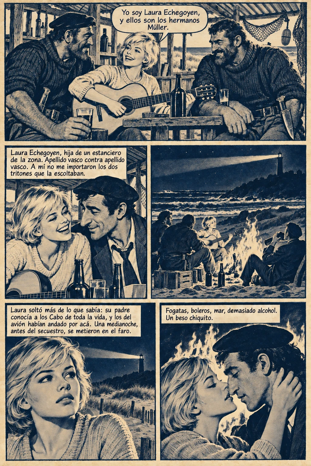 Lámina 032: Laura y los Müller