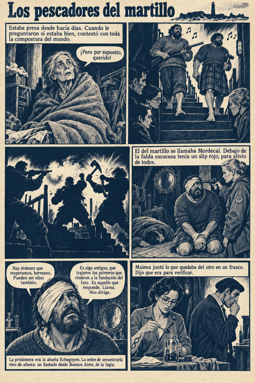 Lámina 040: Los pescadores del martillo