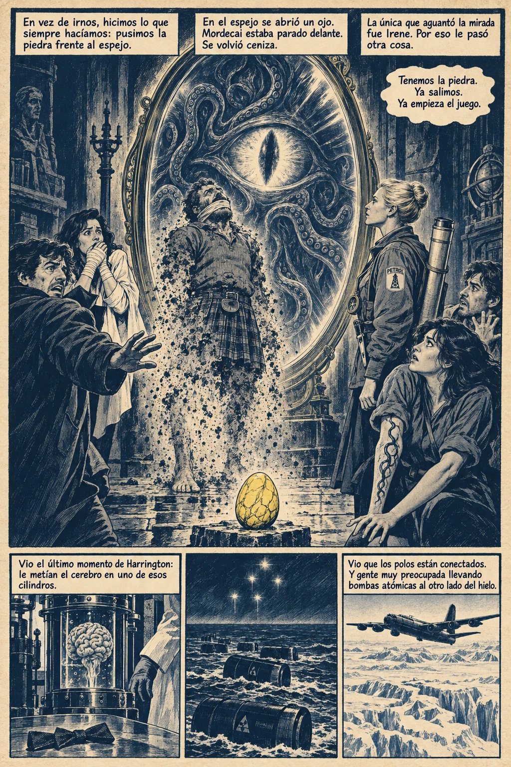 Lámina 041: El ojo en el espejo